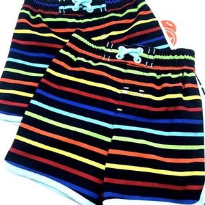 Baby Boy Swimming Shorts Size 3/6m Summer Swimwear Children Kids UPF 50 Lot of 2